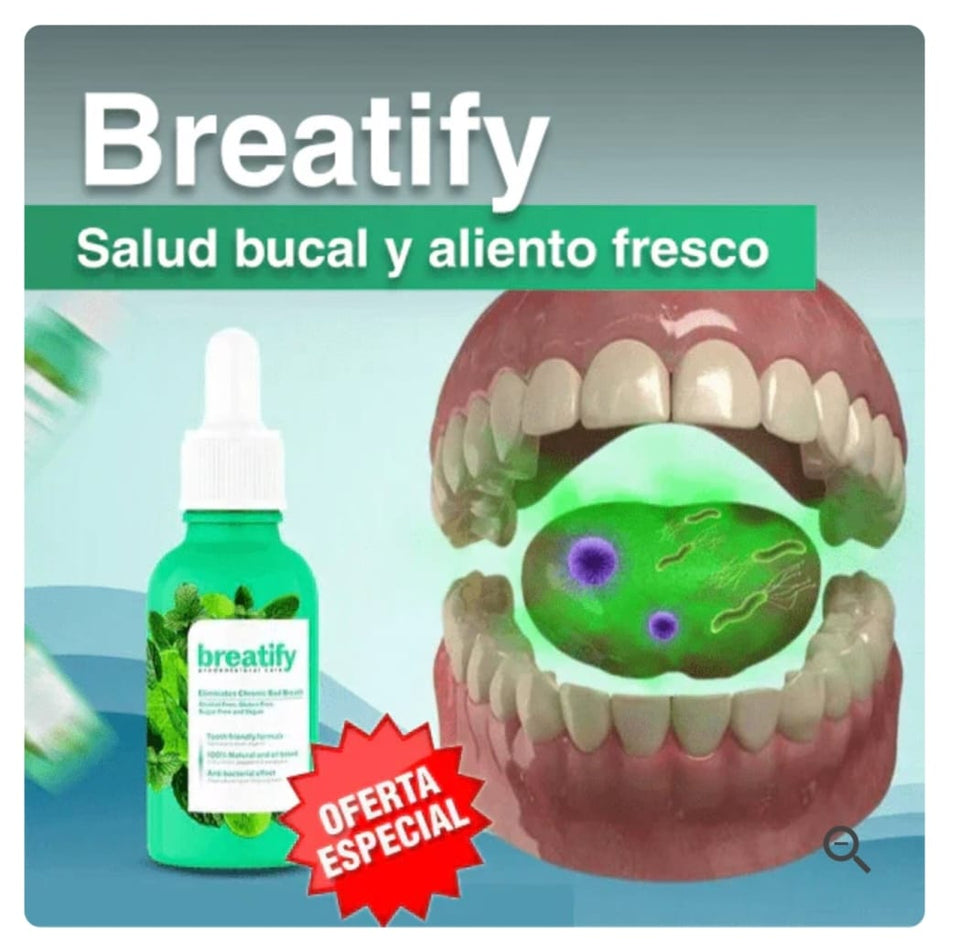 Breatify - Gotas para el mal aliento